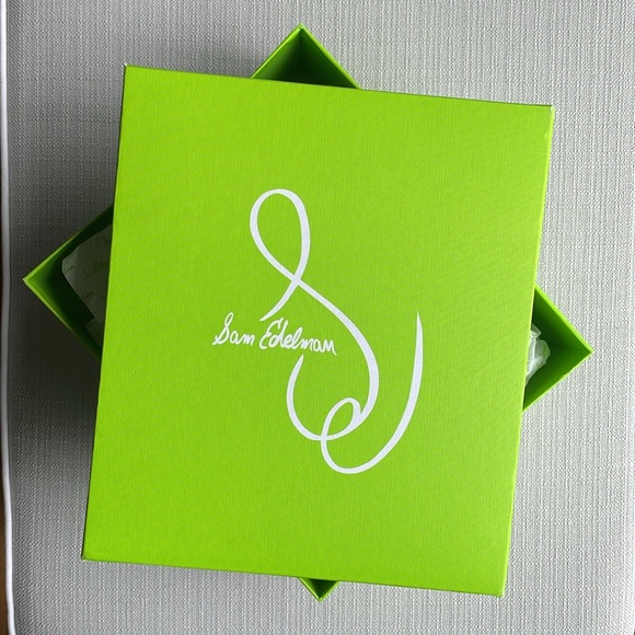 Sam Edelman Women's Halie Ankle Strap Bow High Heel Pumps - size 7.5 - Picture 14 of 15